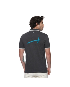 Allen Solly Polo T-shirt Men- Charcoal Grey SW